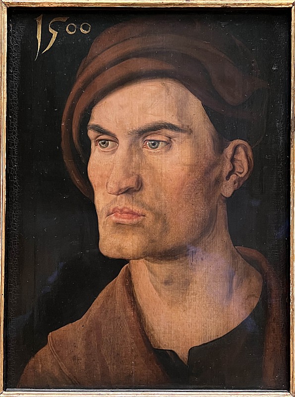 Dürer — Portrait d'un jeune homme 1500